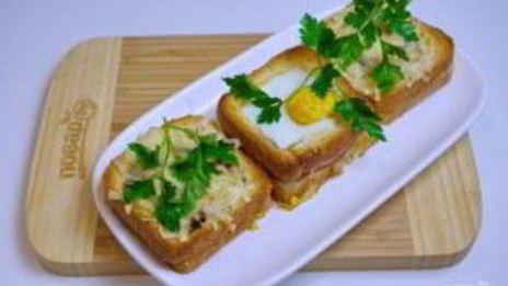 необычные тосты к завтраку