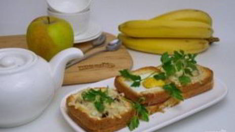 необычные тосты к завтраку