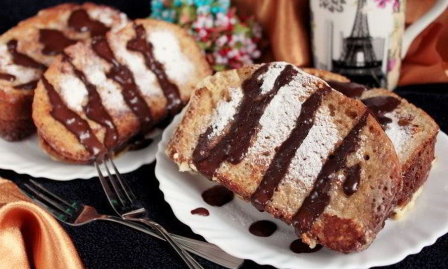 Рецепт шоколадных французских тостов