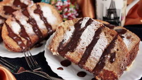 шоколадные французские тосты