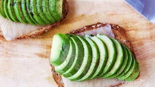 Тост с авокадо