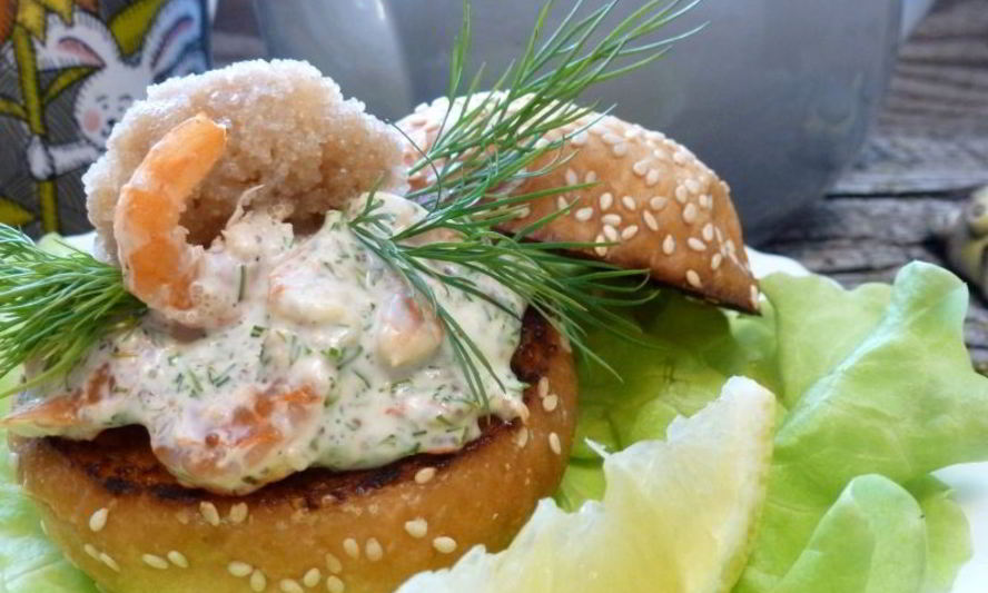 Рецепт тоста скаген