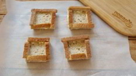 тосты карбонара