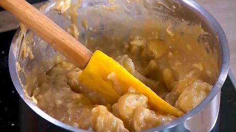 тосты с цветной капустой в сырном соусе