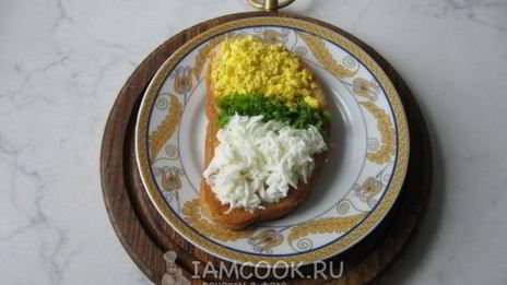 тосты с яйцом к празднику