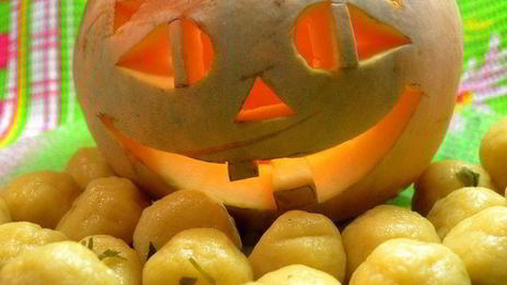 тыква на хэллоуин