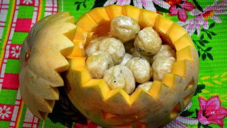 тыква на хэллоуин