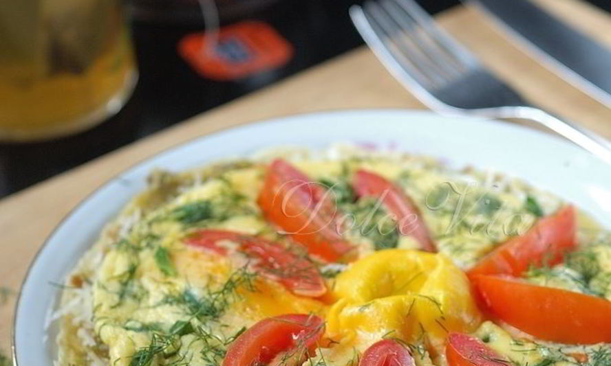 Рецепт большого австралийского завтрака с яичницей