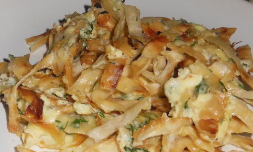 Рецепт хрустящей яичницы