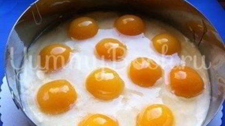 торт яичница