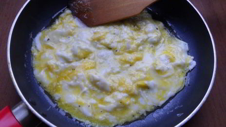 яичница по-японски с сыром