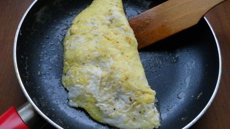 яичница по-японски с сыром