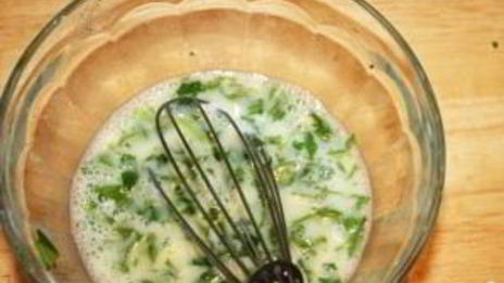 яичница с бананом