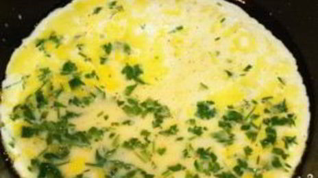 яичница с бананом