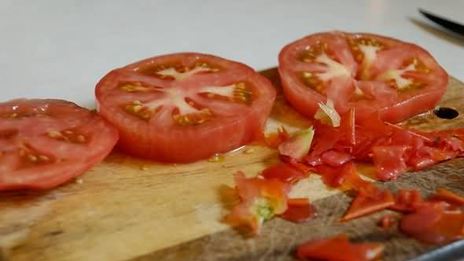 яичница с креветками