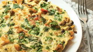 Яичница с мидиями