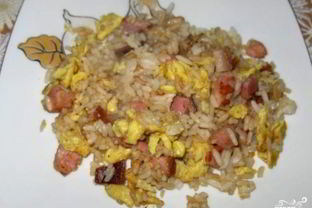 Яичница с рисом