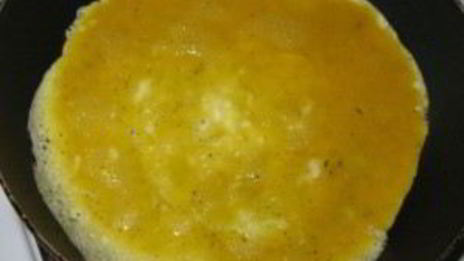 яичница с рисом