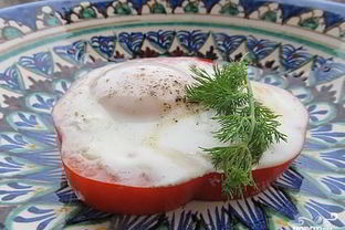 Яичница с жидким желтком