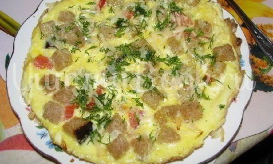 Рецепт яичницы утренней