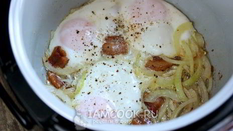 яичница в мультиварке