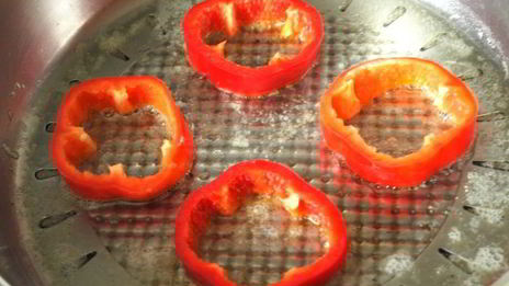 яичница в перце