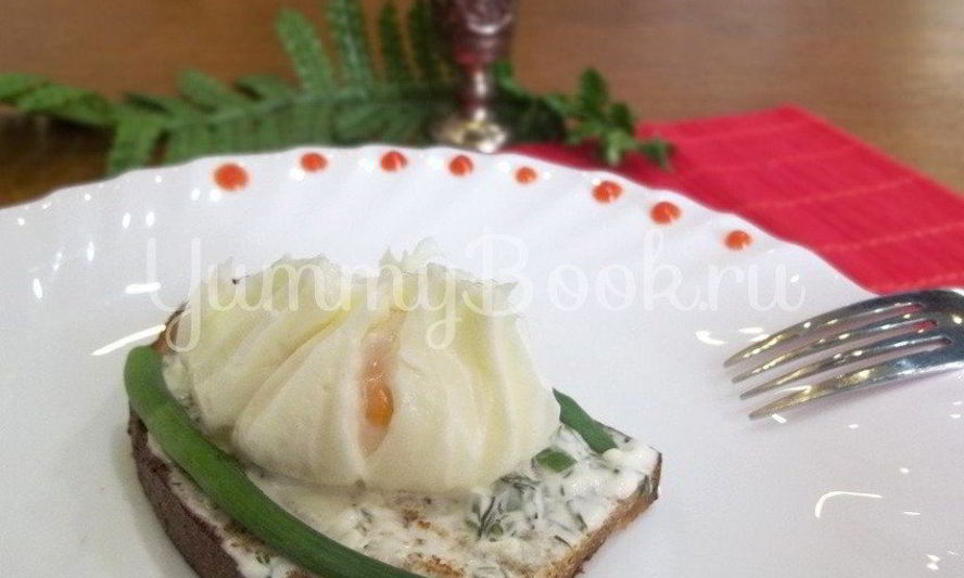 Рецепт яичницы, варенной в пакете