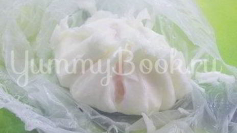 яичница, варенная в пакете