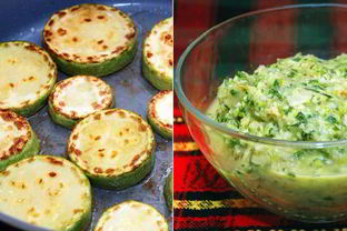 Закуска из кабачков