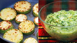 Закуска из кабачков