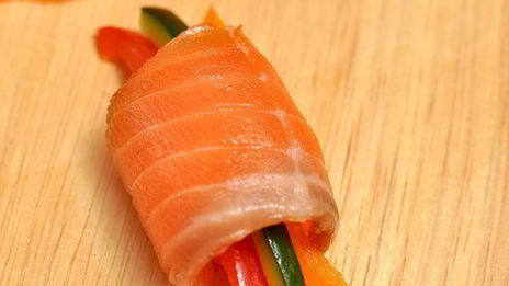 закуска из семги калейдоскоп