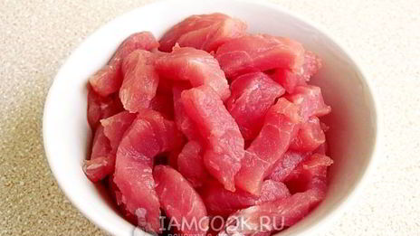 закуска из свинины и сыра