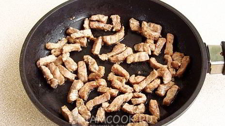 закуска из свинины и сыра