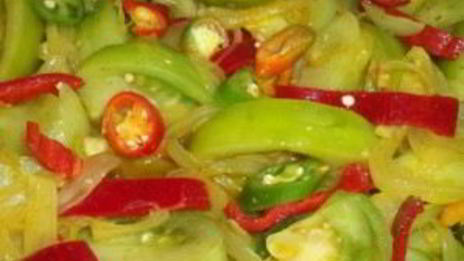 закуска из зеленых помидоров