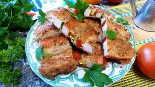 Закуска Полосатый коврик