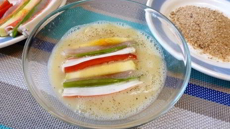 закуска полосатый коврик