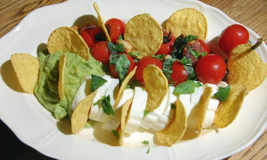 Рецепт закуски три цвета