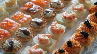 Закуски из икры карпа