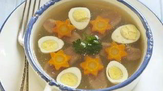 Аппетитное заливное из языка