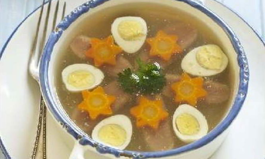 Рецепт аппетитного заливного из языка