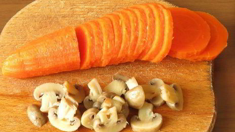 грибное заливное постное