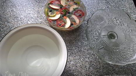 праздничное заливное из утки с брусникой утиная история