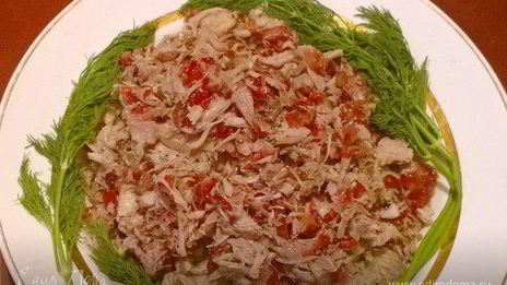 праздничное заливное из утки с брусникой утиная история