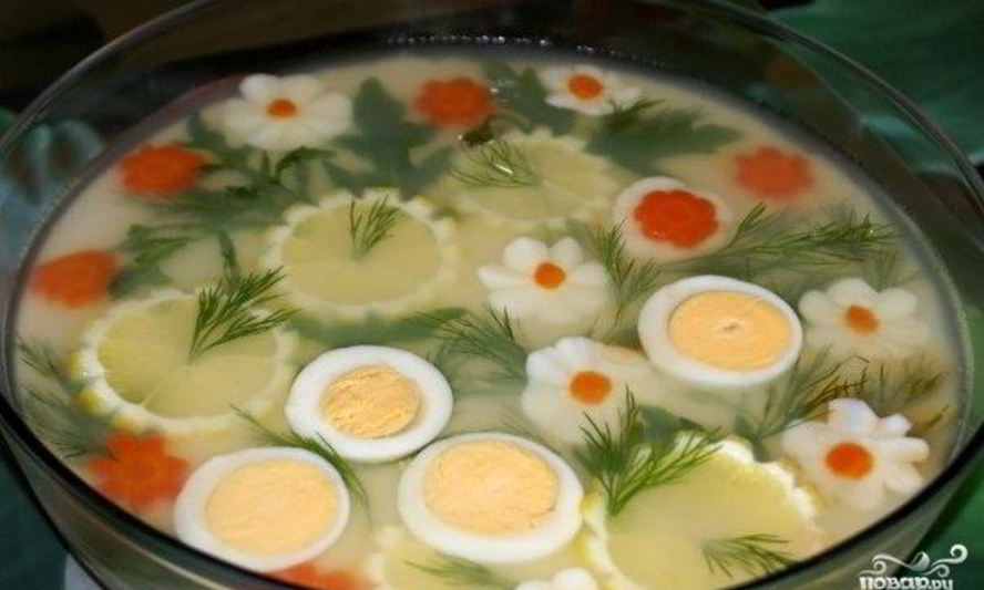 Рецепт заливного из горбуши