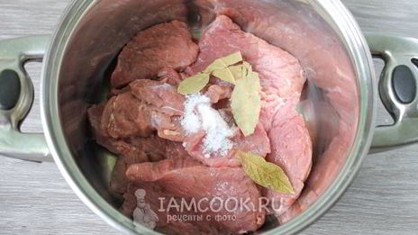 заливное из говядины