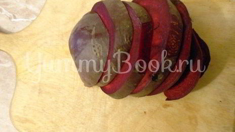 заливное из карпа с буряком