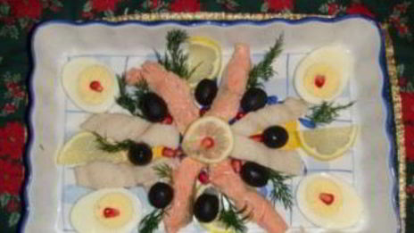 заливное из красной рыбы