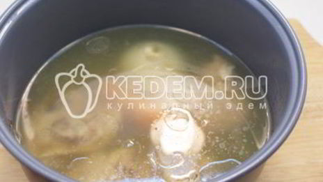 заливное из курицы новогоднее