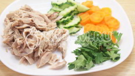 заливное из курицы новогоднее