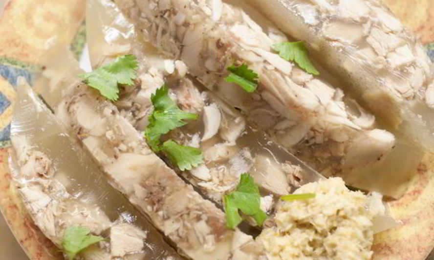 Рецепт заливного из курицы в мультиварке